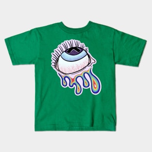 Heat Vision by Skye Rain Art Kids T-Shirt
